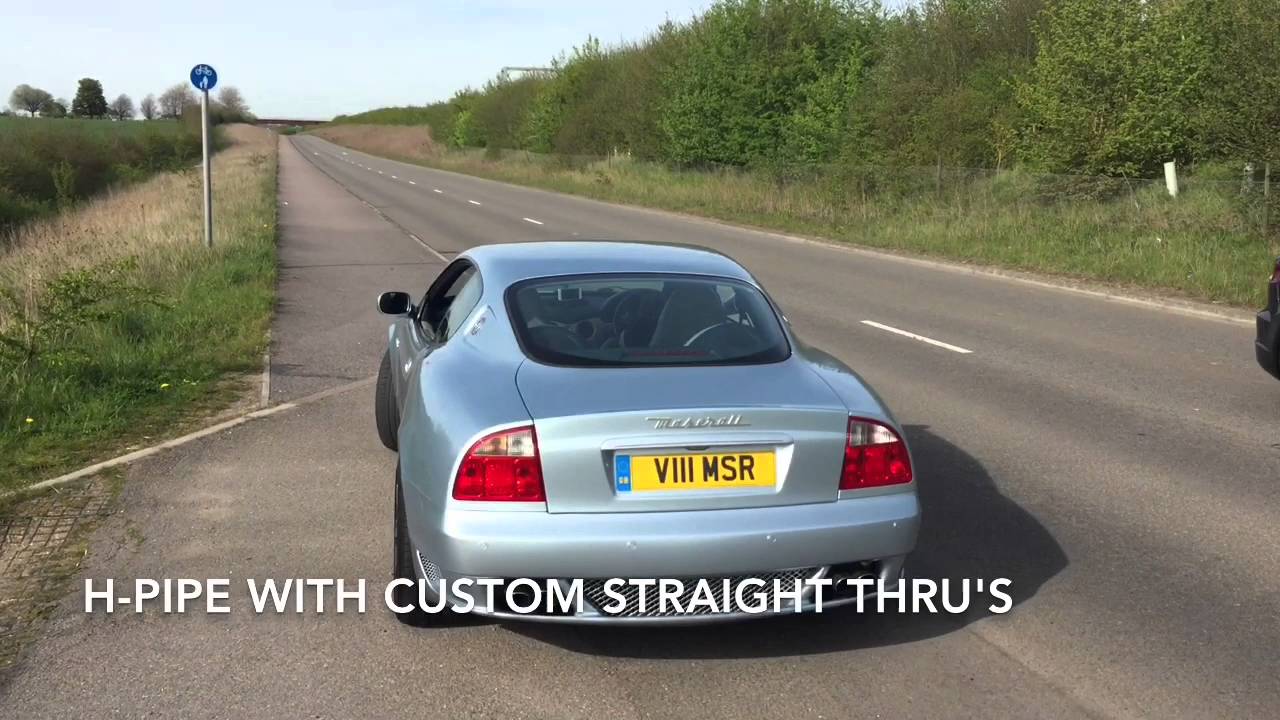 Maserati 4200 X-pipe vs H-Pipe