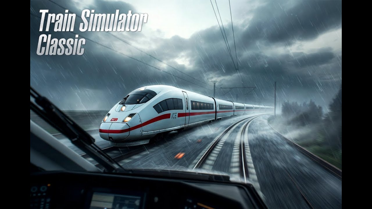 Train Simulator Classic &ndash; DB BR 407 New ICE 3 | Rainy Weather Gameplay