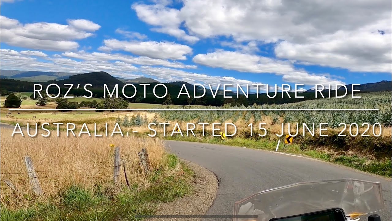 E125 - Roz’s Moto Adventure Ride Australia - Tasmania, Devonport, Latrobe, Sheffield, Alum Lookout