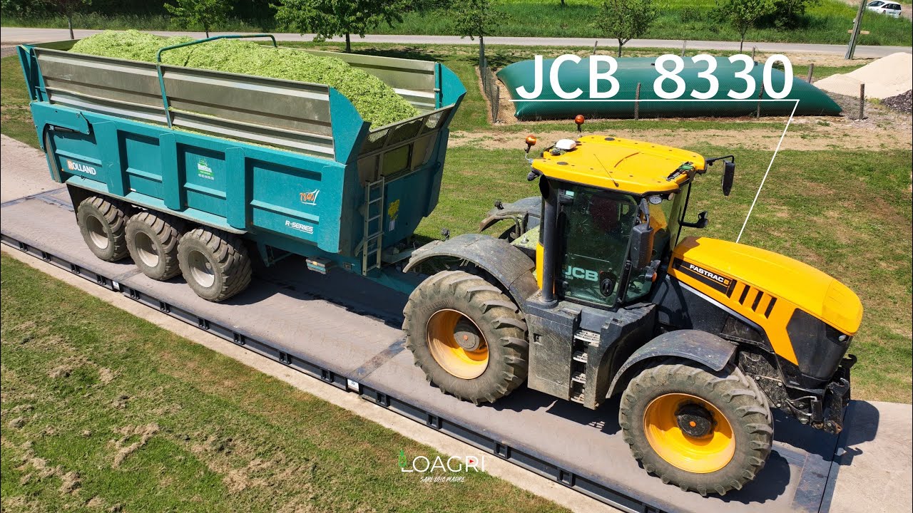 💪💨 JCB 8330 à l'ENSILAGE dans cette belle MÉTHANISATION : JAGUAR 960 & COUPE DIRECTE / avec Gaby ! 🌾
