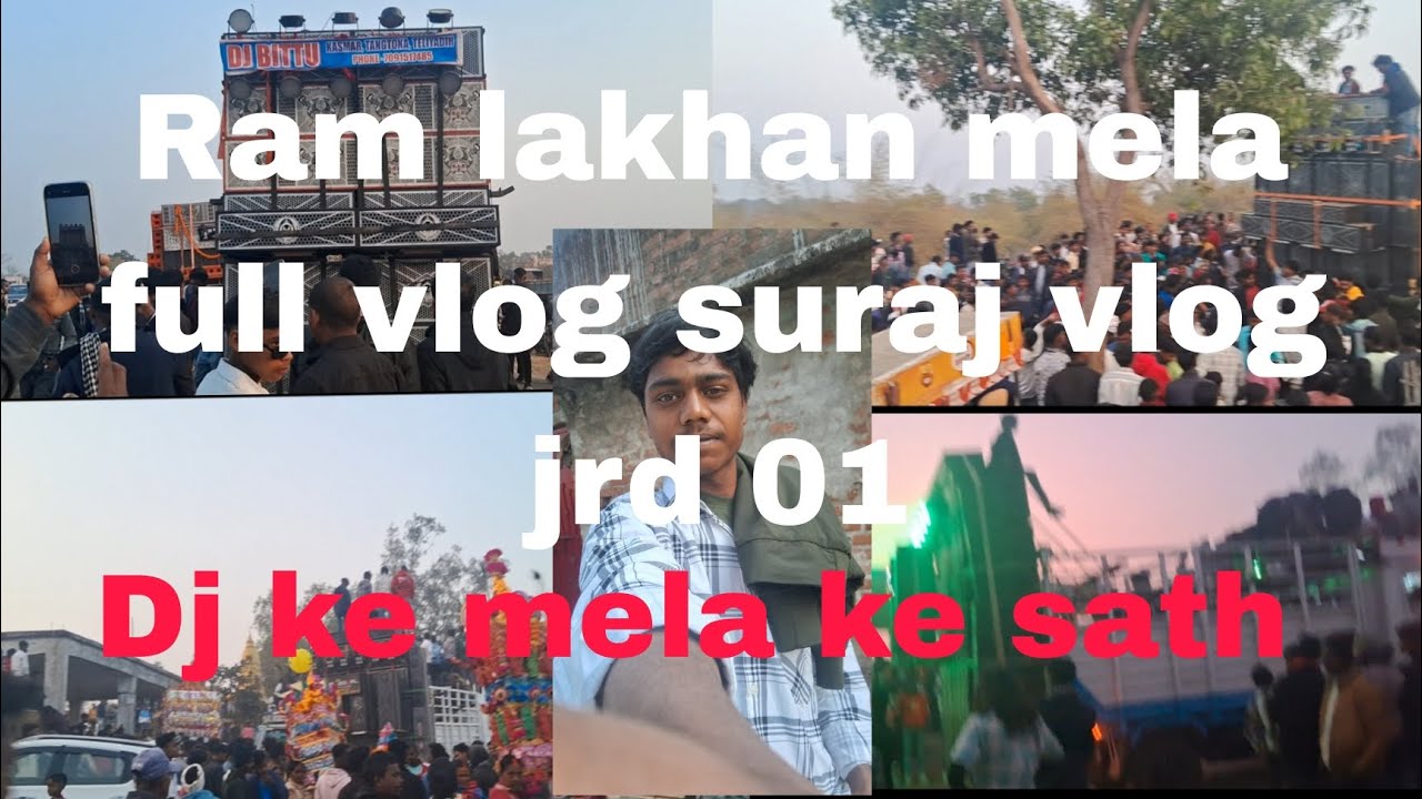 RAM LAKHAN MELA MA FULL TABAHE KAR TE HUA DJ BISHAL AND DJ BITTU #viral #djshashiofflcial #surajvlog