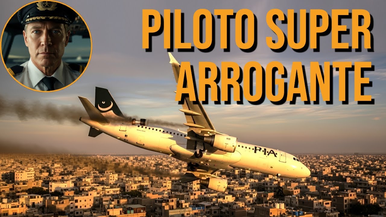 Piloto com ATITUDE MORTAL: Arrog&acirc;ncia e Bizarrices - Voo PIA 8303