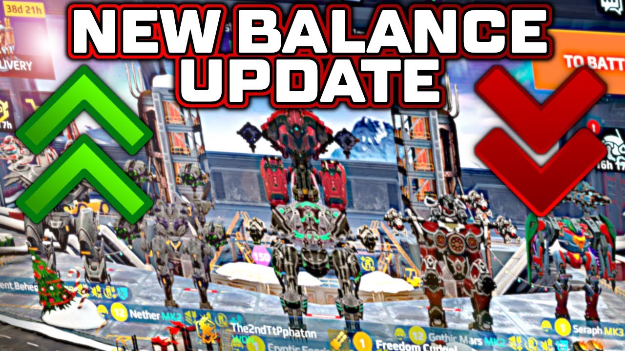 New Balance Update - Special Edition Weapons 5% Buff | War Robots MK3  8.6 Gameplay WR