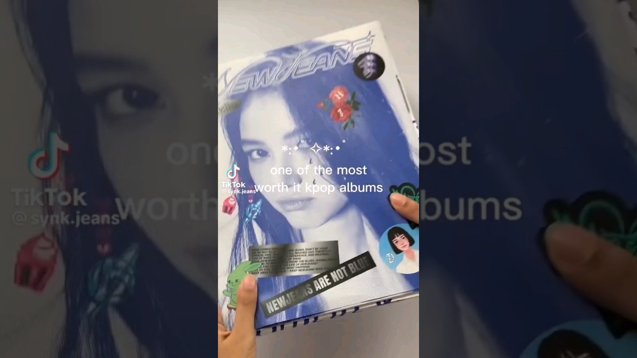 🧸🌷NewJeans album unboxing🎀 1st EP Album Bluebook ver. (Danielle) | Staynuna