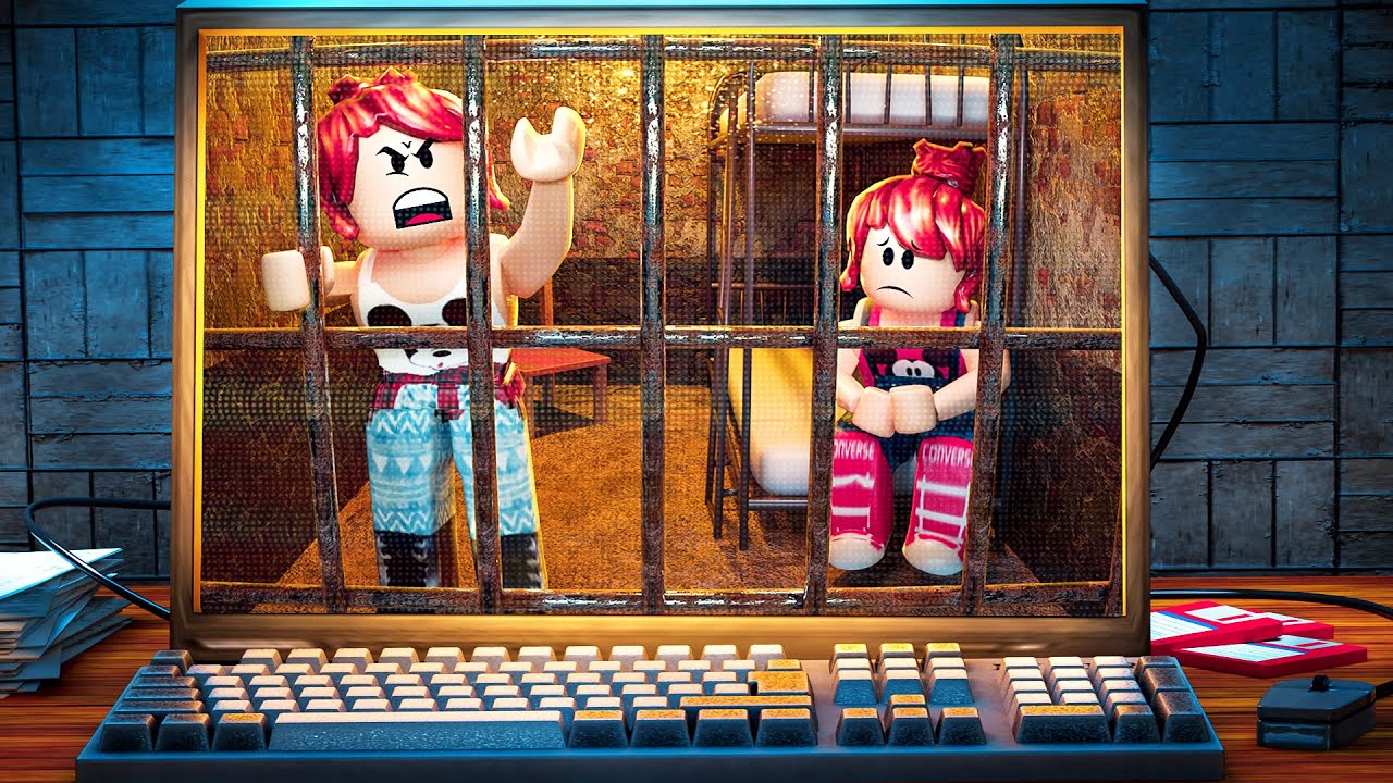 M&Atilde;E e FILHA PRESAS NO ROBLOX! (Escape Room)