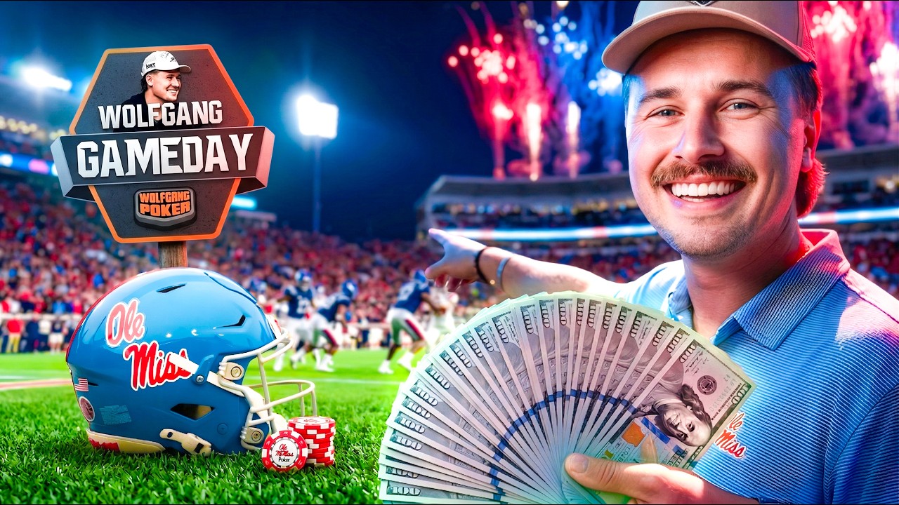Big Action Poker at University of Mississippi! (MASSIVE COOLER!)