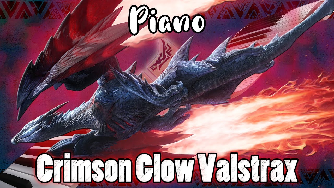 Crimson Glow Valstrax Theme (Live Piano Cover)