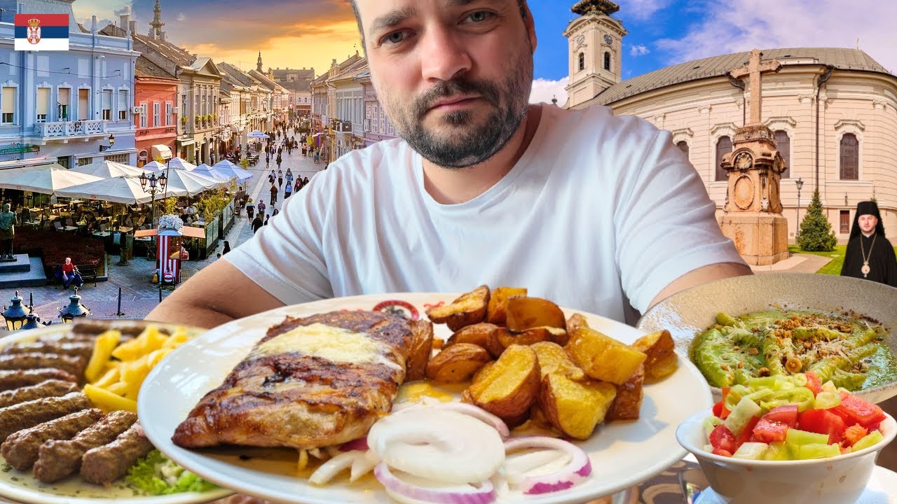 LA GRATARE in BALCANI: FAC SARBII MANCARE BUNA? AJVAR, CEVAPI si FINE DINING IN NOVI SAD (SERBIA)