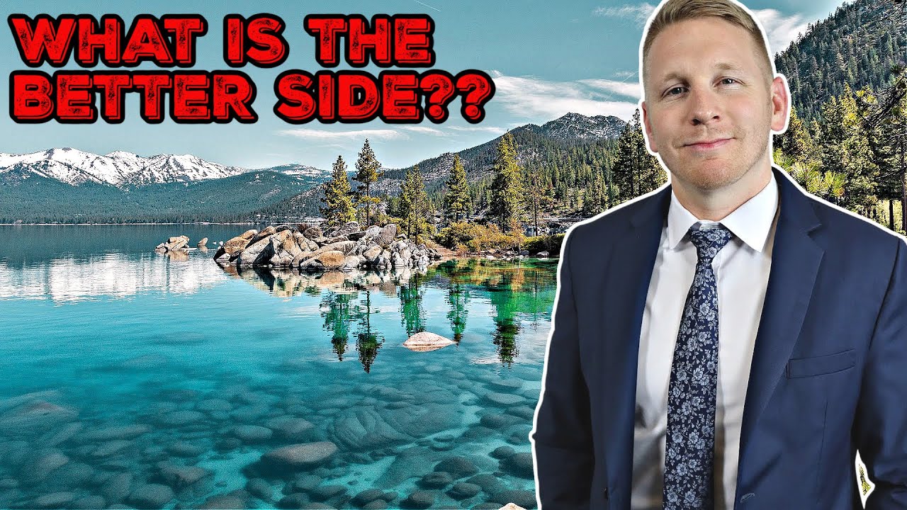 Living in Lake Tahoe Nevada vs California [FULL VLOG TOUR]