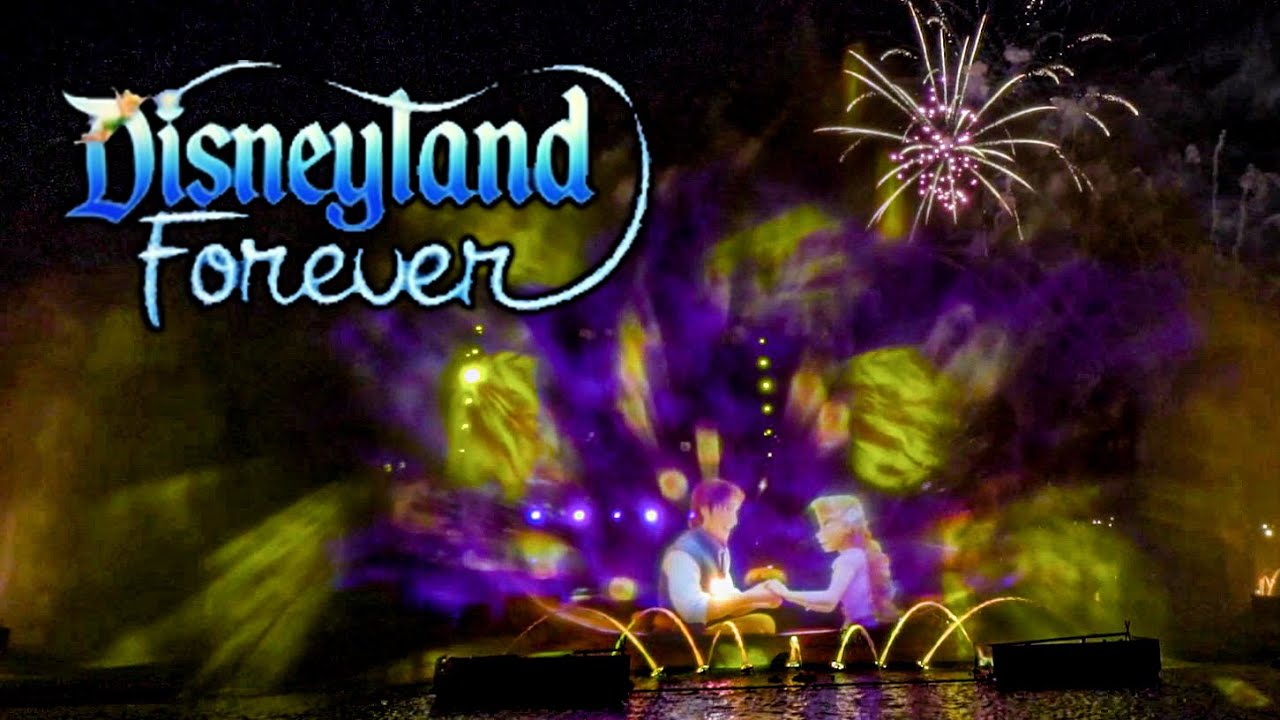 2019-08-25 Disneyland Forever Fireworks Rivers of America View Complete Show with Outro HD Low Light