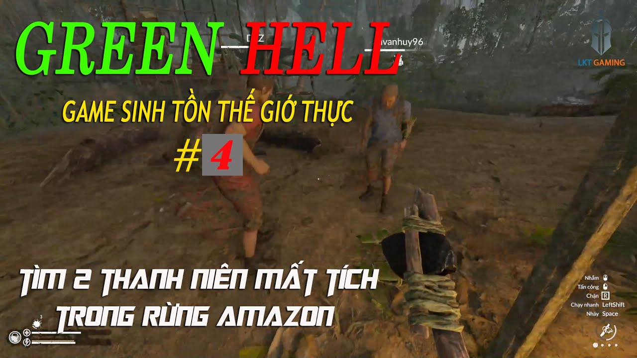 GREEN HELL CO-OP SINH TỒN V&Ocirc; TẬN | VUA RỪNG THẲM #4 T&Igrave;M HAI THANH NI&Ecirc;N MẤT T&Iacute;CH TRONG RỪNG AMAZON