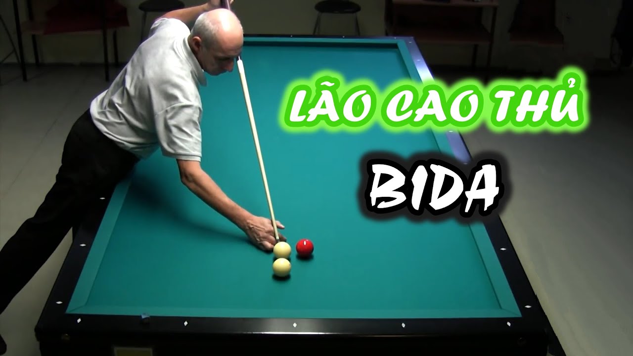 2 lão cao thủ thi đấu bida phăng | Two old men playing billiards