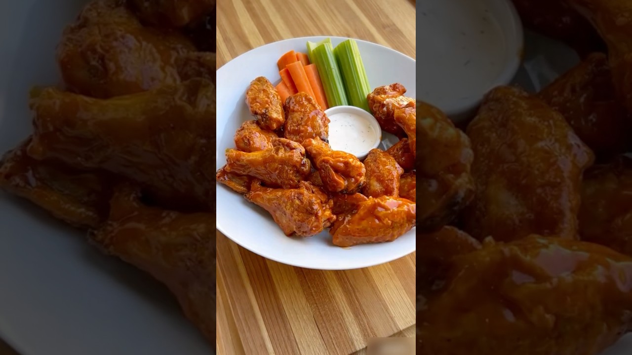 Crispy Buffalo Chicken Wings Recipe Spicy and Baked for the Perfect Game Day or Super Bowl Snack