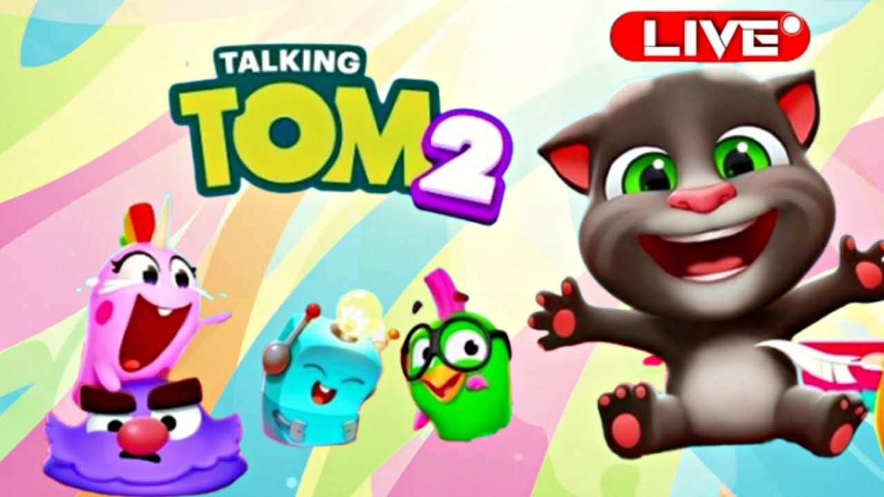 TALKING TOM 2 LIVE NEW UPDATE GAMEPLAY FAIL FUNNY