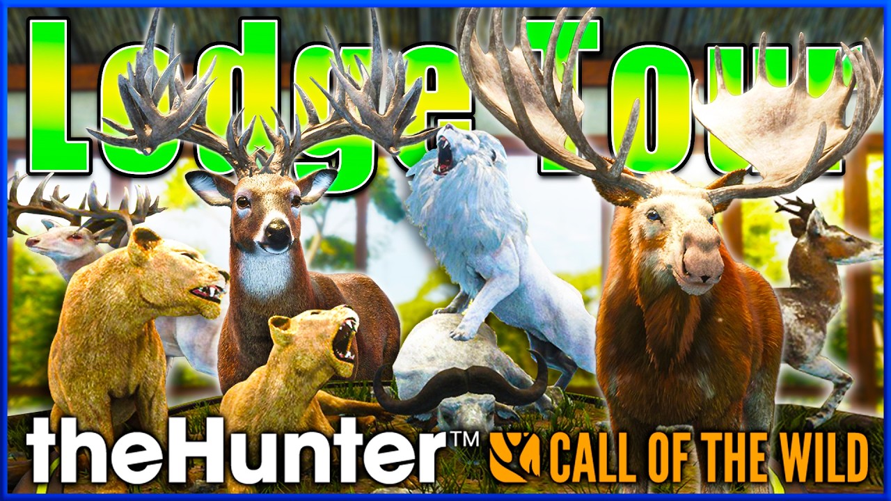 INSANE Trophy Lodge Tour 2026! | My BEST Trophies in theHunter Call of the Wild