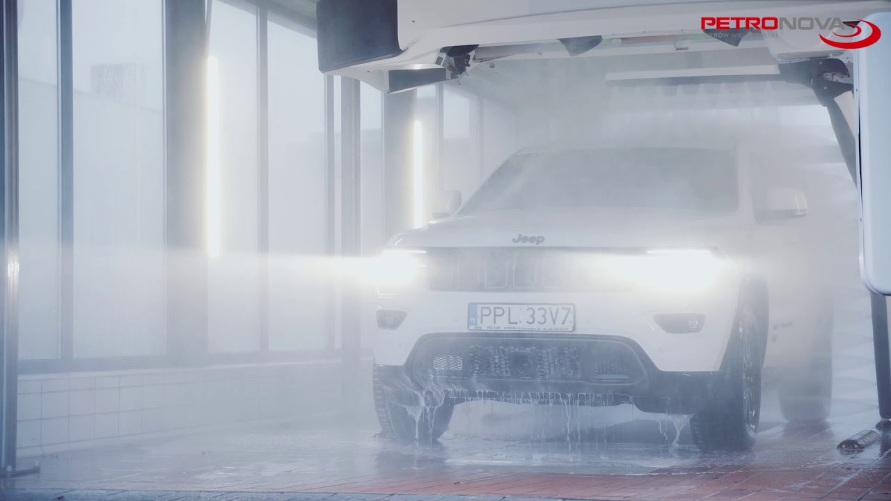 Budowa myjni bezdotykowej - automatyczna myjnia bezdotykowa LaserWash - Petronova