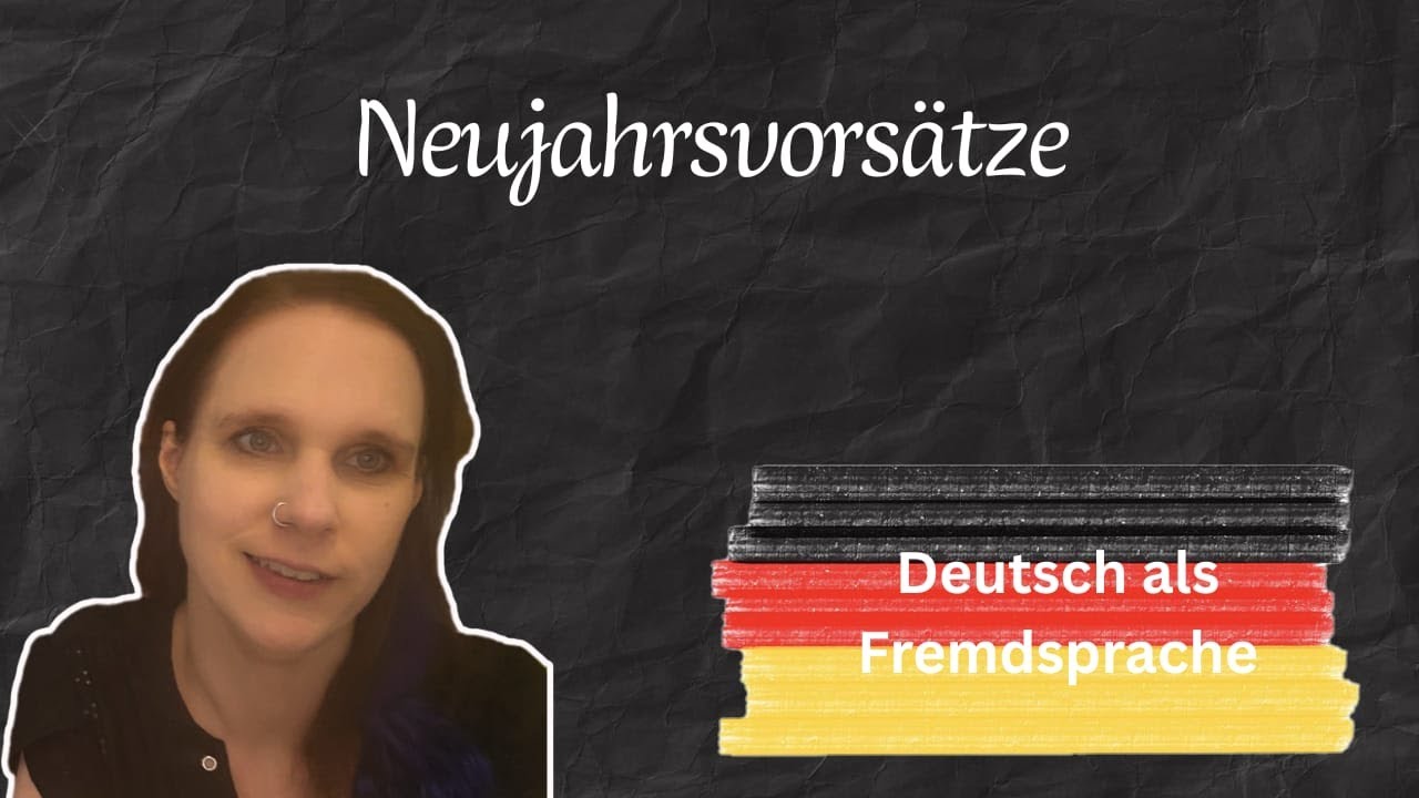 Über Neujahrsvorsätze auf Deutsch sprechen