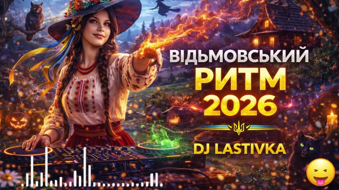 ВІДЬМОВСЬКИЙ РИТМ 2026 🎄 DJ Lastivka | Ukrainian Electronic Folk