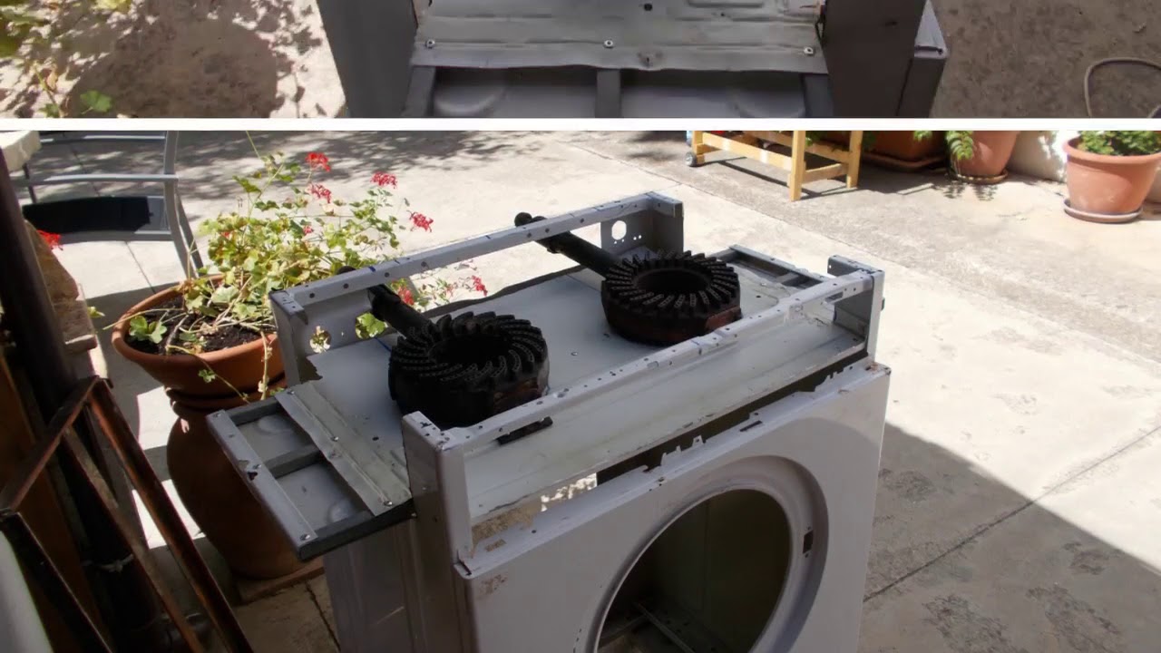 Forno a gas  per  2 pizze autocostruito1 parte