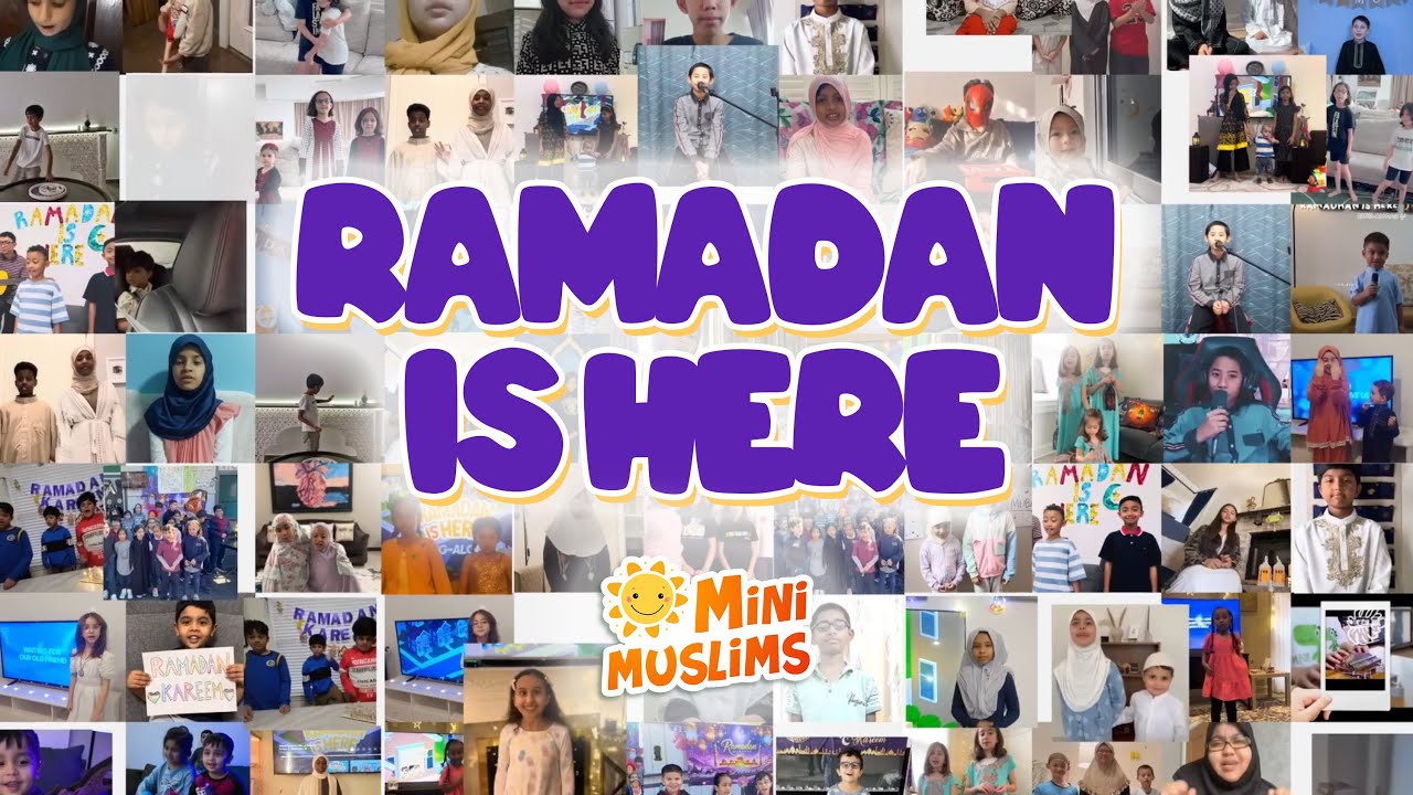 Ramadan Is Here (Compilation Video) 🌙  MiniMuslims Challenge ☀️