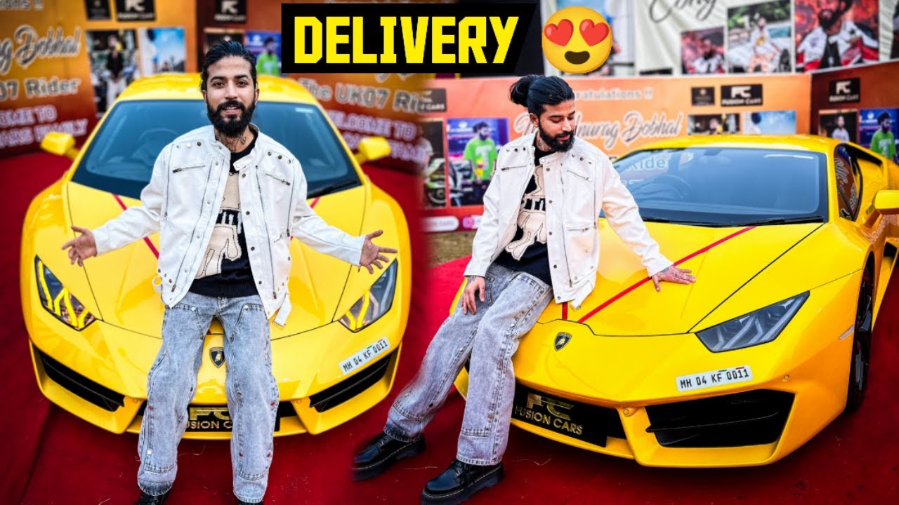 Finally Taking Delivery Of My New Dream Supercar Lamborghini Huracan LP 580 😍