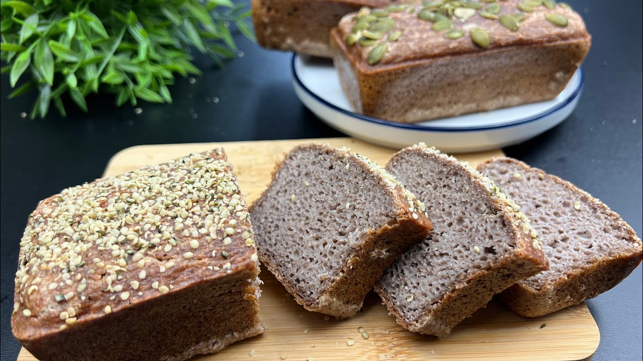 1 INGREDIENT Bread | ONLY Buckwheat | Don’t believe? Whatch video 👍🏼