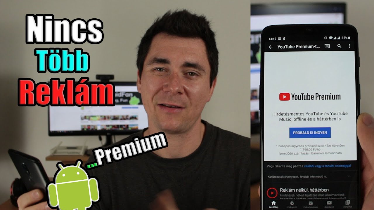 Így Nincs Több Reklám!!! #YouTube Premium Bemutató#