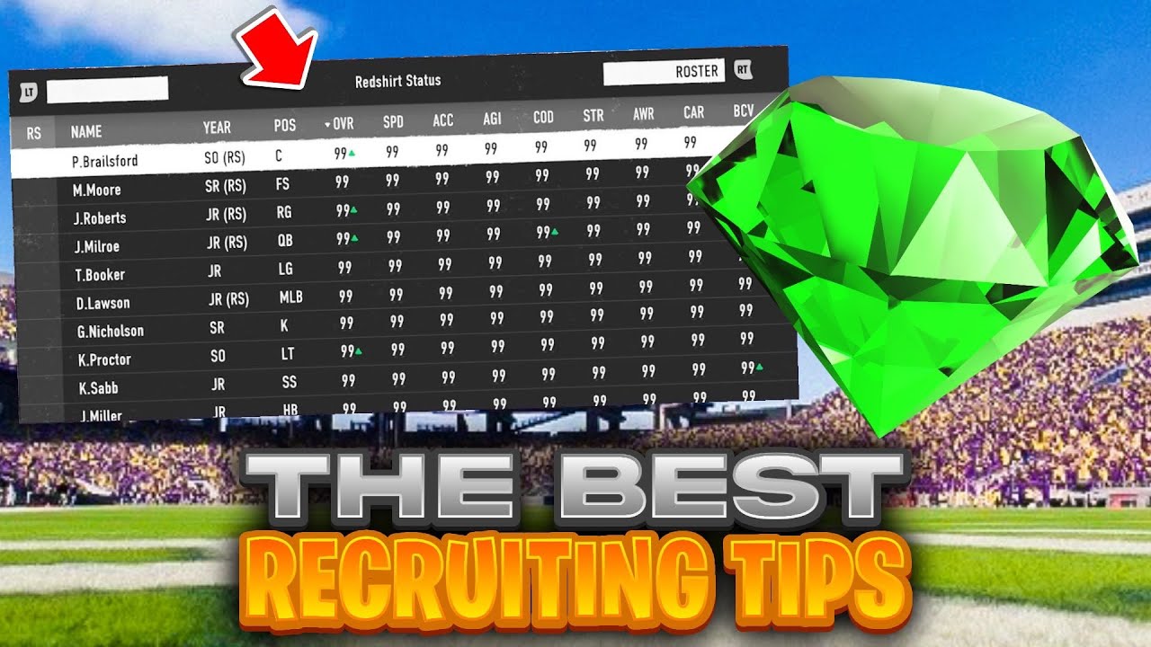 The Best Recruiting Tips in College Football 25 Dynasty