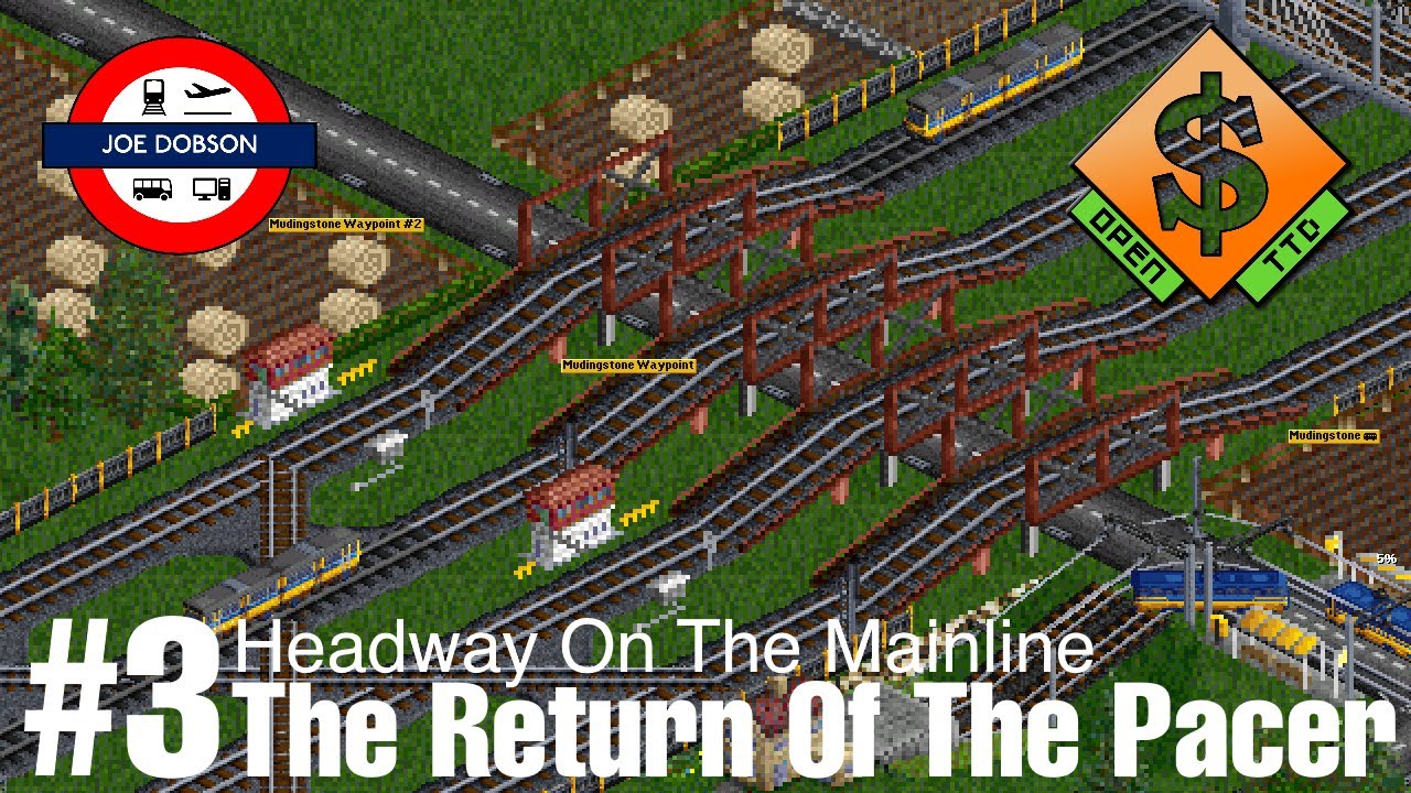 OpenTTD | Generic British Themed Map | Episode 3 | The Return Of The Pacer