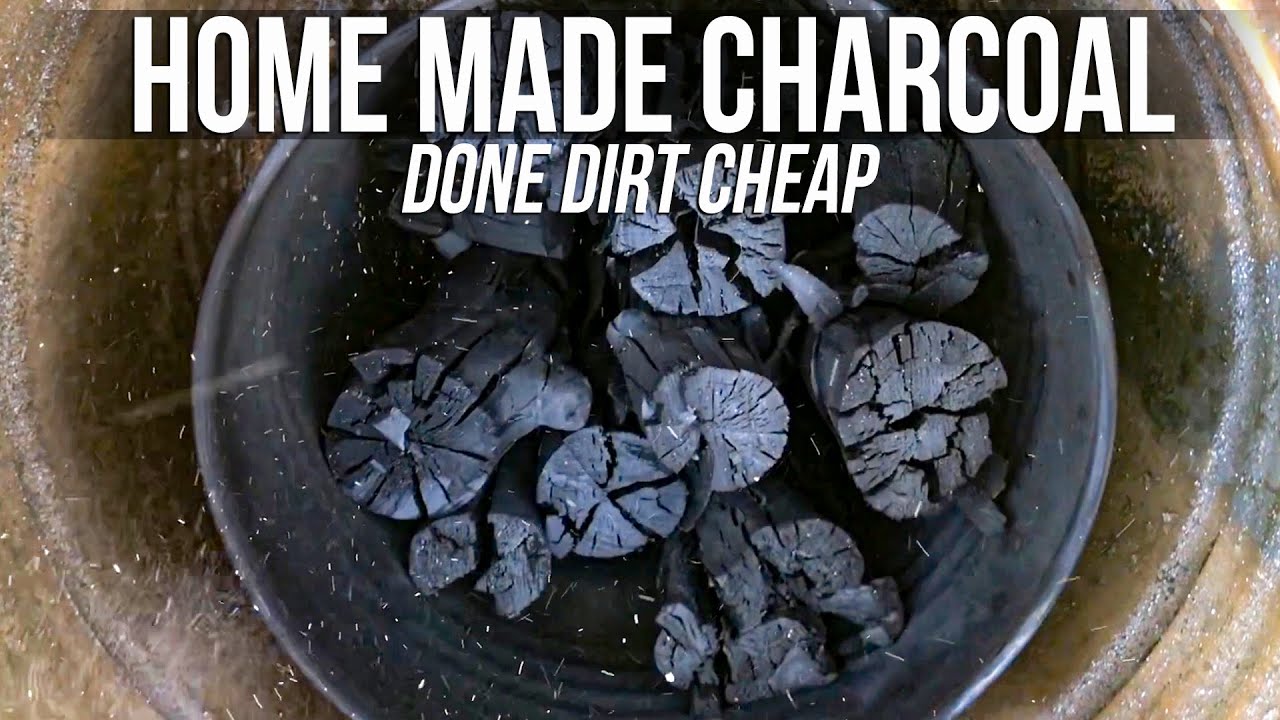 How to make Charcoal for your BBQ | Tip, life hack | BBQ Pit Boys