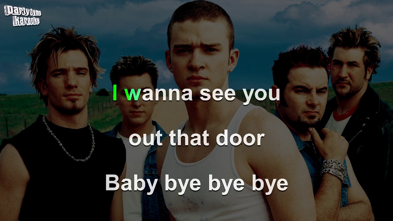 NSYNC - Bye Bye Bye (-2 Karaoke)