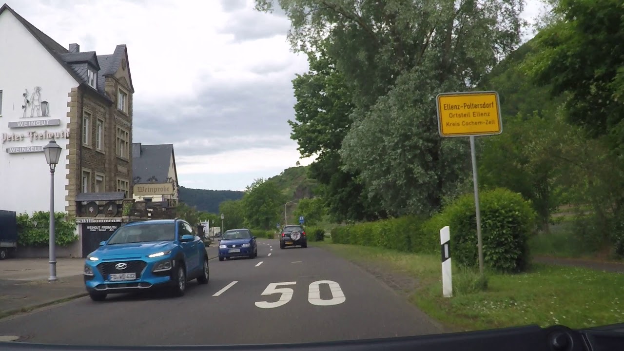 Germany by Road - Mosel Valley - Ellenz-Poltersdorf