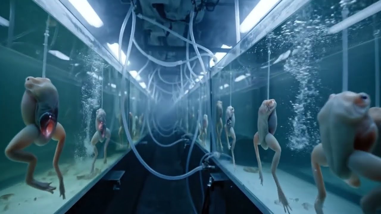 廃れた水族館の地下で見た光景