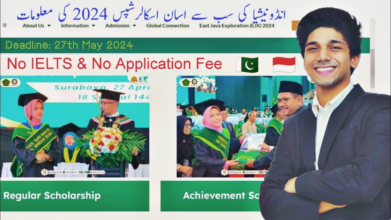 UINS Scholarships without IELTS 2024 | Bachelor, Master and PhD