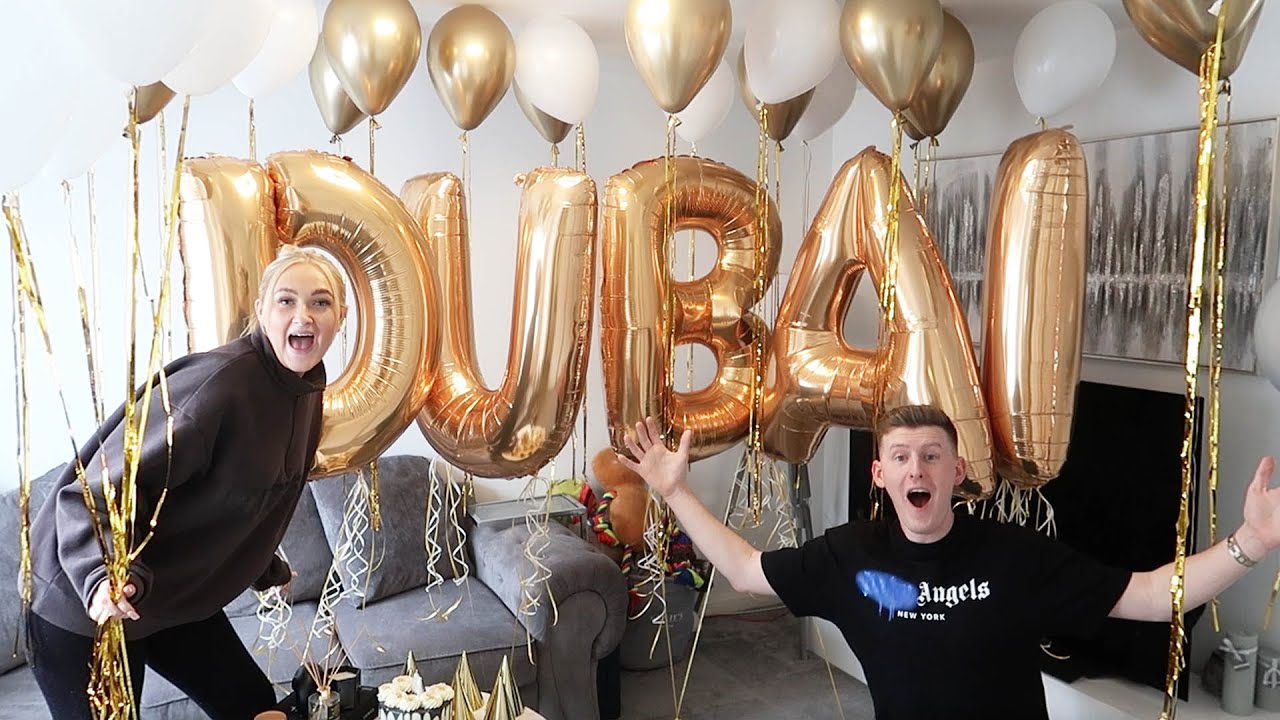 I SURPRISED MY BOYFRIEND WITH A DREAM HOLIDAY TO DUBAI!!