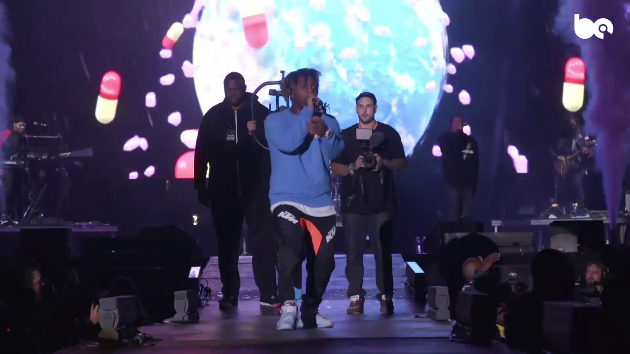Juice WRLD performing Black & White @ Rolling Loud 2019, New York I BE-AT.TV