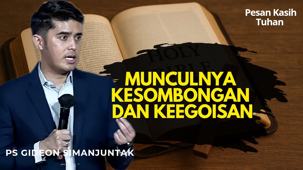 Munculnya kesombongan dan keegoisan - Pesan Kasi Tuhan - Carger Iman Kristen