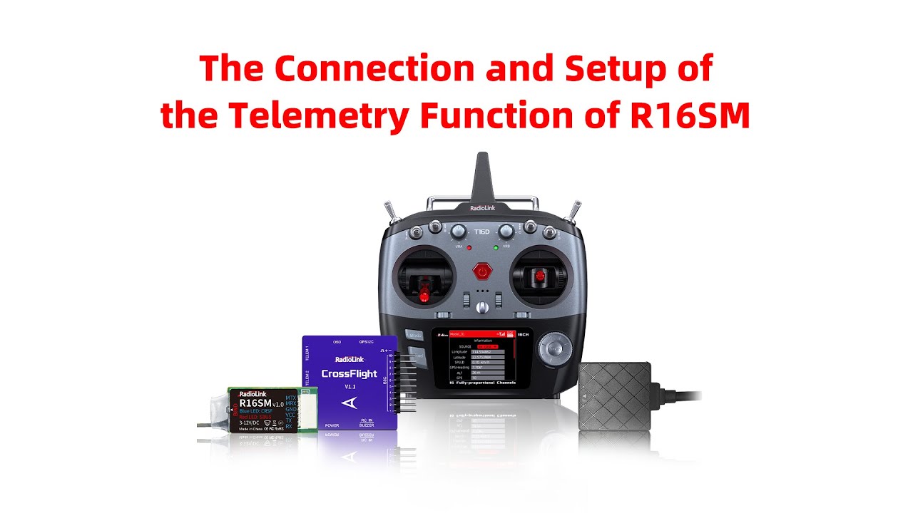 The Connection and Setup of the Telemetry Function of R16SM
