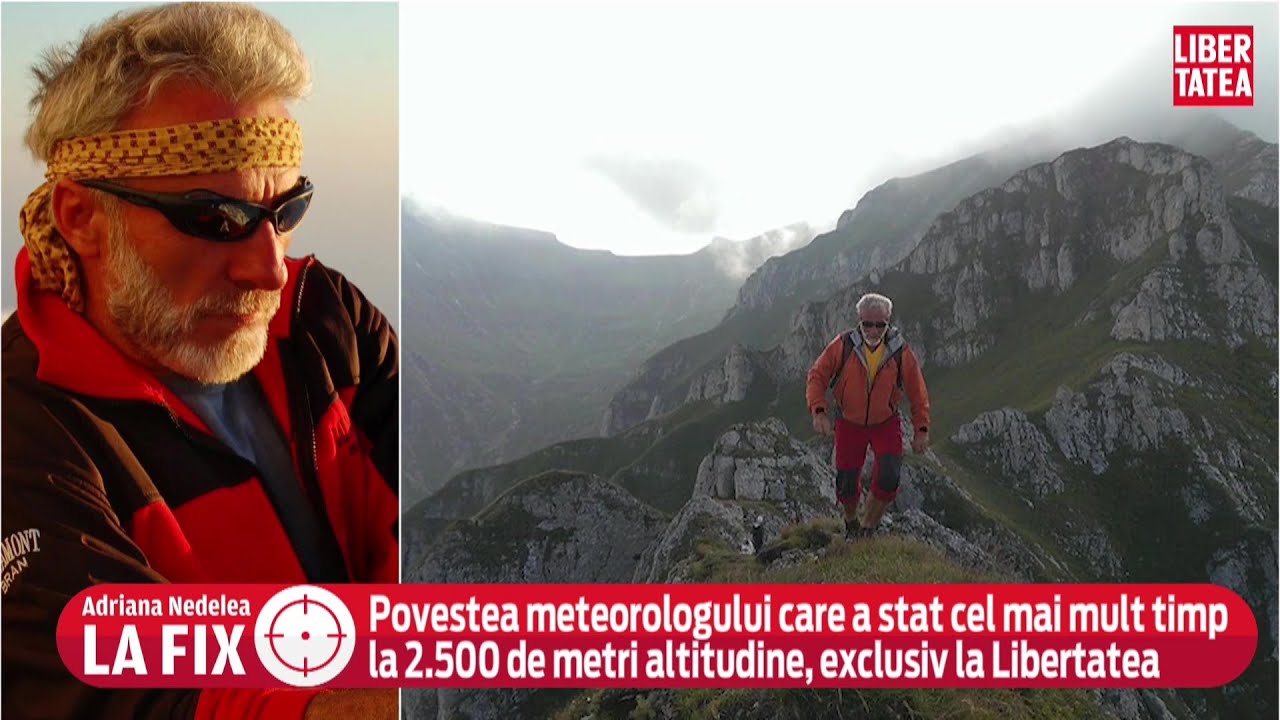 Omul de la Vârful Omu. Povestea lui George Porancia, meteorologul care trăiește de 36 de ani acolo