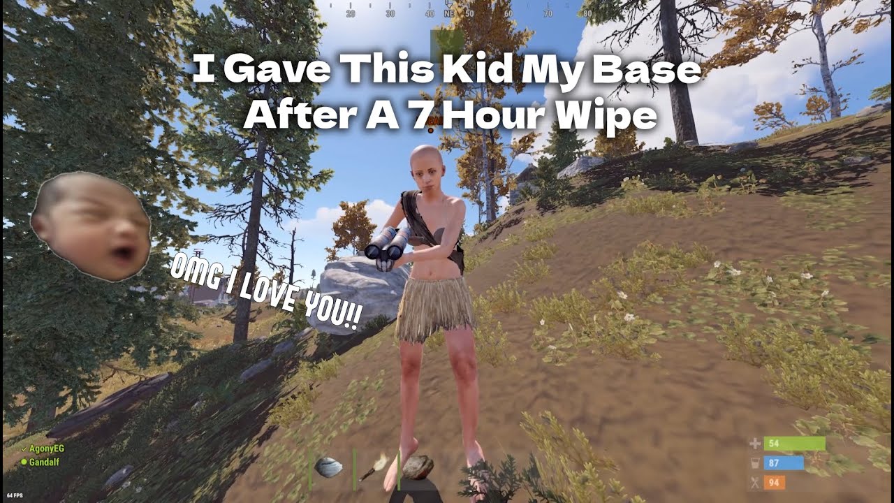 I Gave This Kid My Base After a 7 Hour Wipe (8 Hours)(Vanilla)