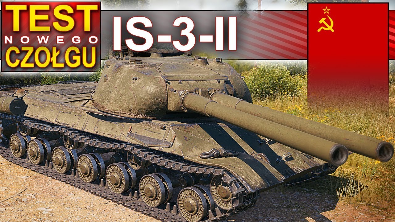 IS-3-2 - przebili mi jedną lufę - druga cała - World of Tanks