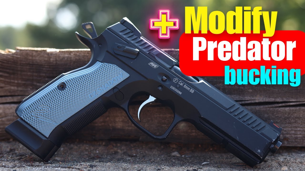 How To Change The Hop-Up Bucking on ASG CZ Shadow 2