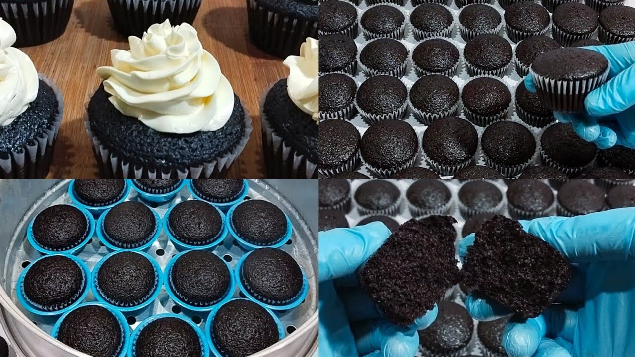 Steamed Chocolate Moist Cupcake Recipe