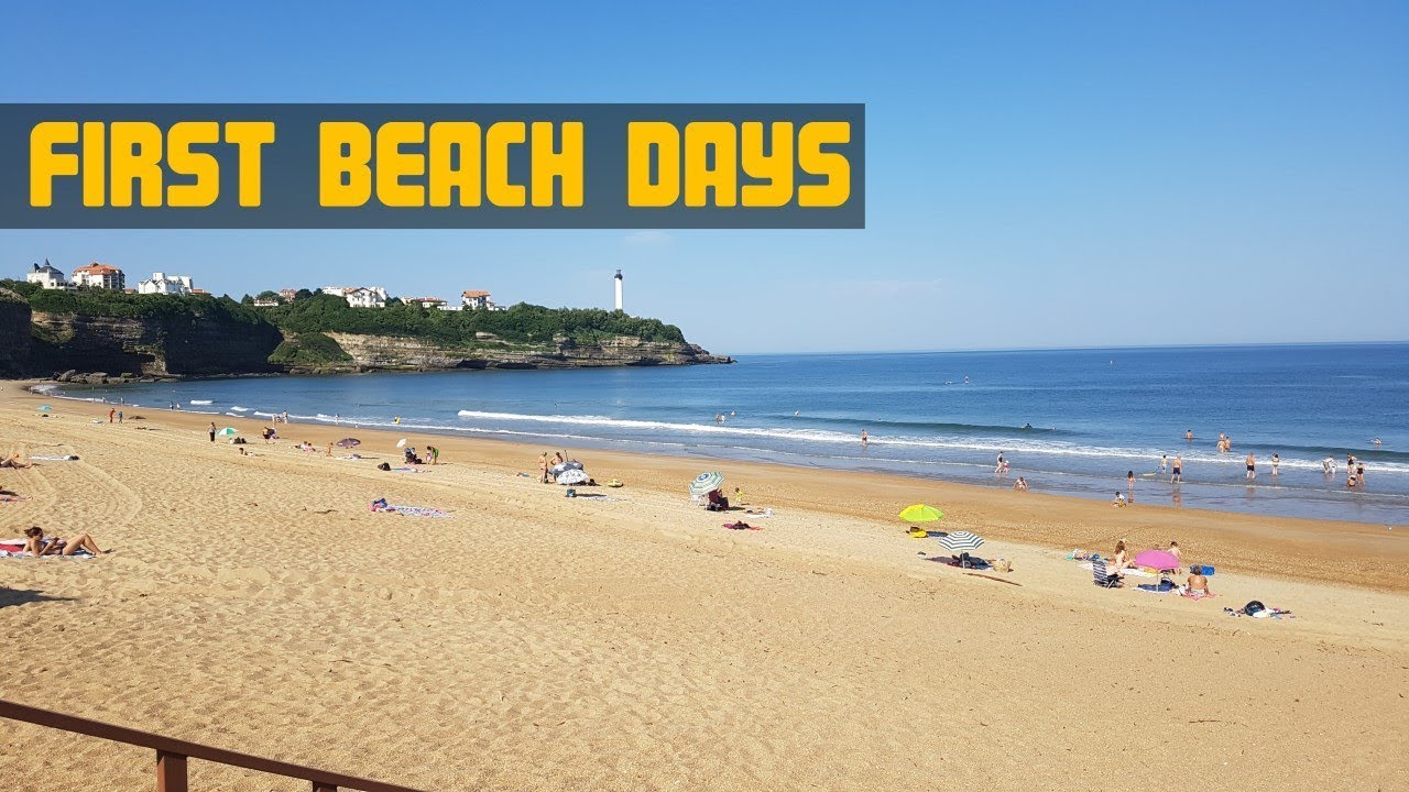 First Few Beach Days in France