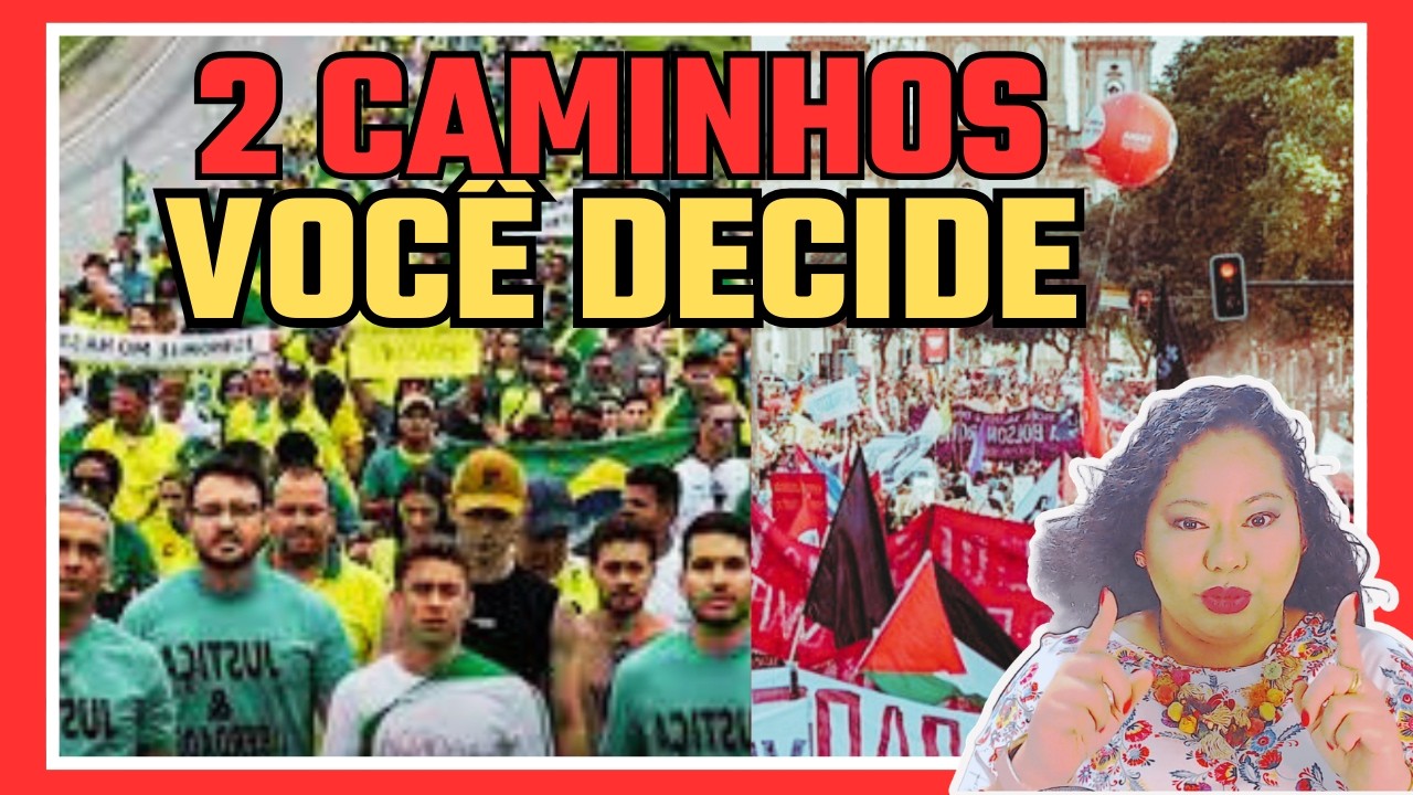 DUAS MULHERES, DUAS MANIFESTAÇÕES, DOIS DESTINOS