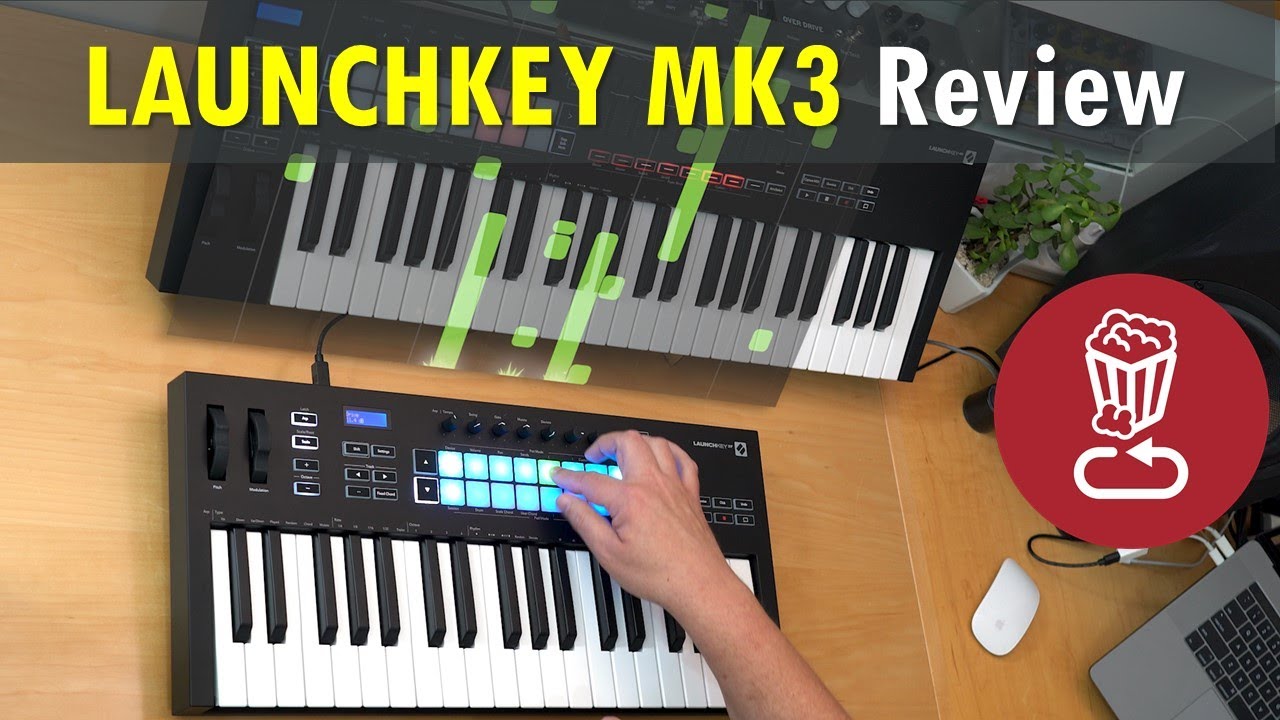Обзор и руководство по MIDI-клавиатуре LAUNCHKEY MK3 // 25,37 против 49,61 // Генеративный арпедж...