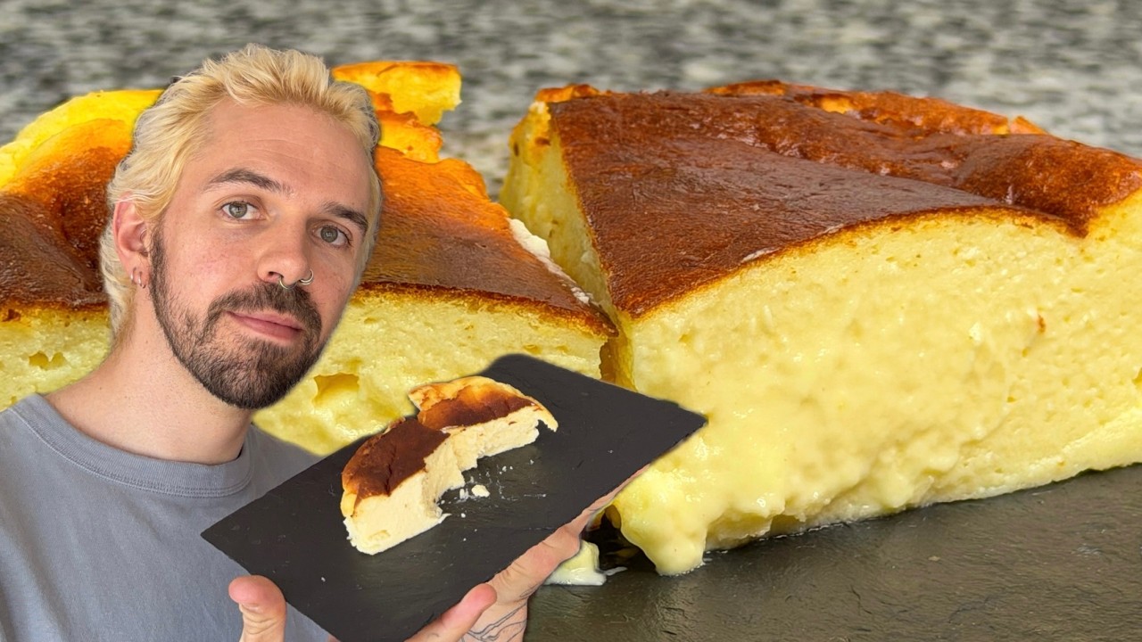 Tarta Vasca de Queso Fácil