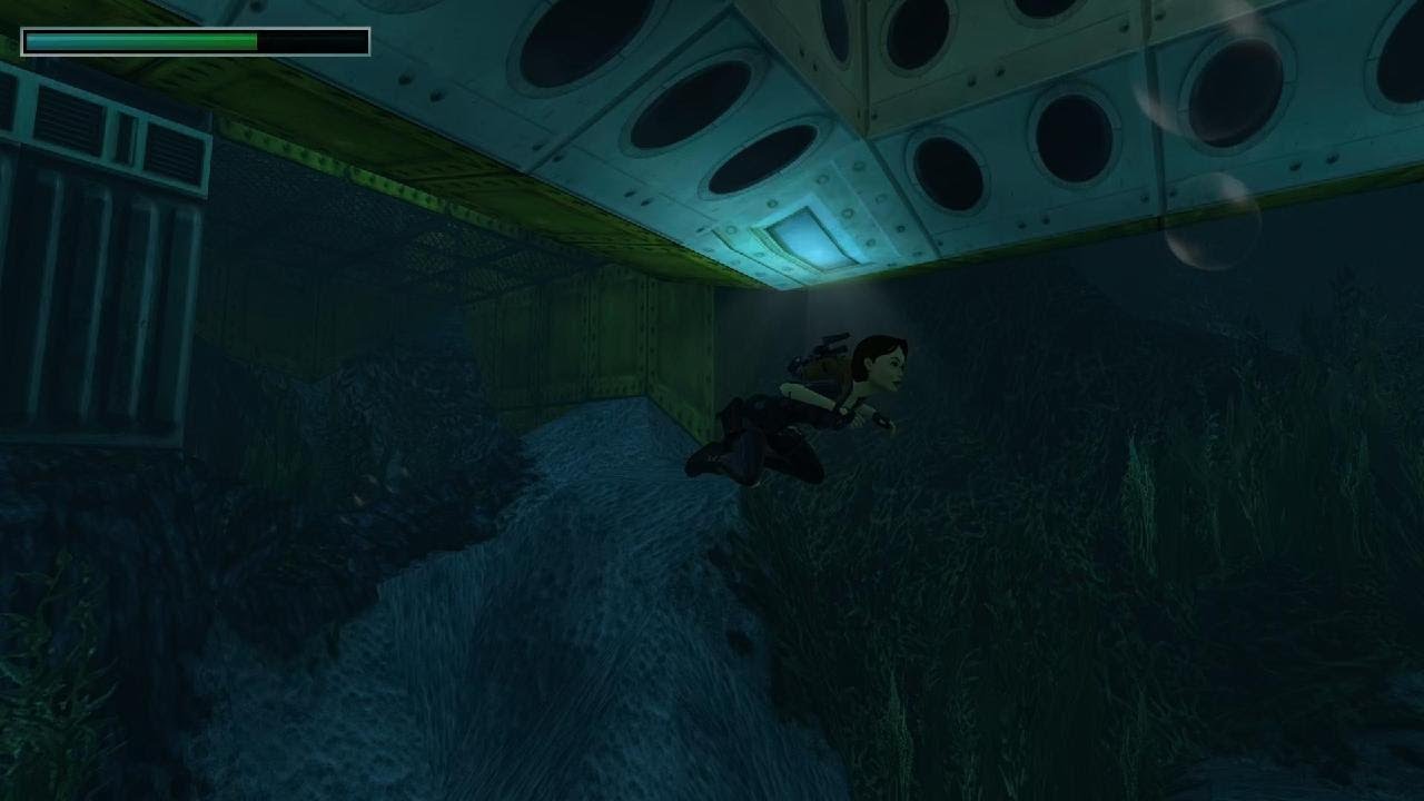 Tomb Raider 3: The Lost Artifact Remastered. Level 4: Sleeping with the fishes.