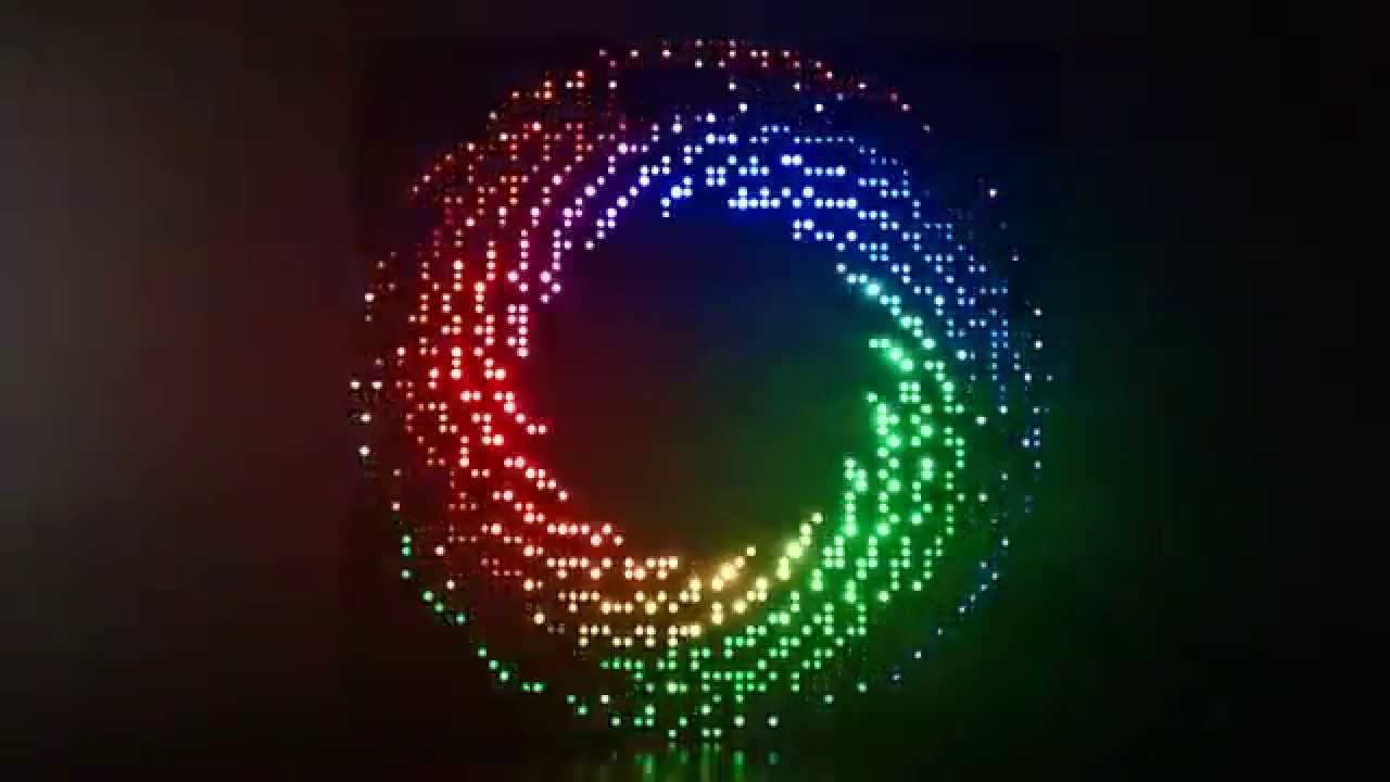 SmartMatrix + FastLED - Spiro 64x64