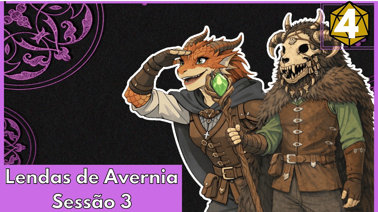 Lendas De Avernia | Sessão 3  one shot |